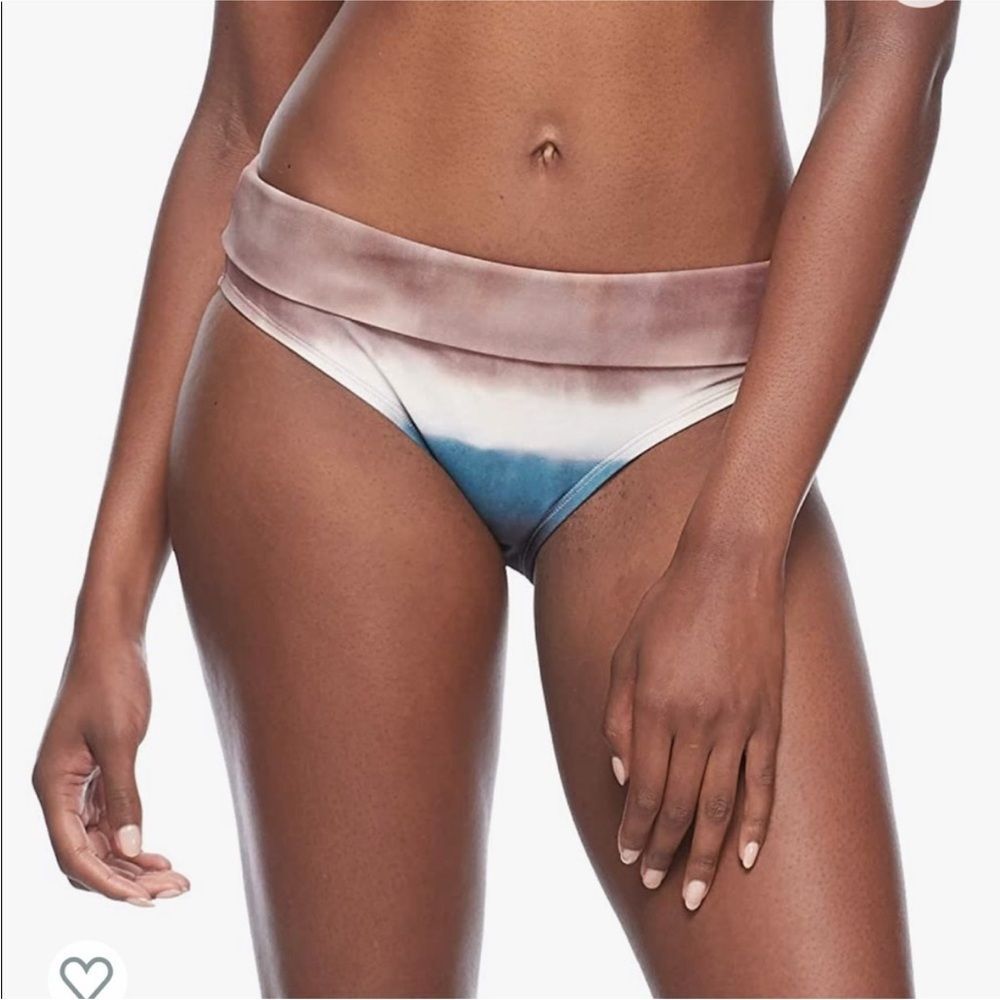 SKYE Midwaist Foldover Bikini Bottom Size XL